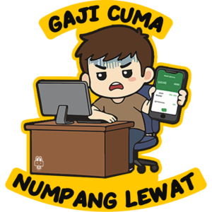 Gaji Cuma Numpang Lewat